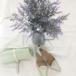 Stuart Weitzman Women’s Heels and Matching Handbag